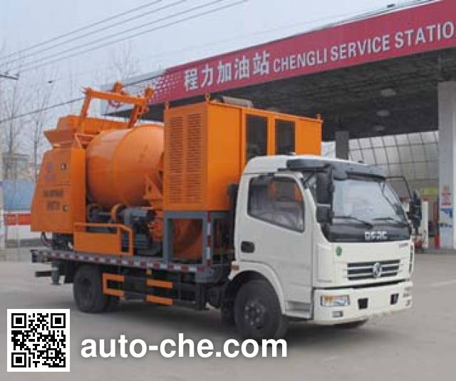 Бетононасос на базе грузового автомобиля Chengliwei CLW5110THB4