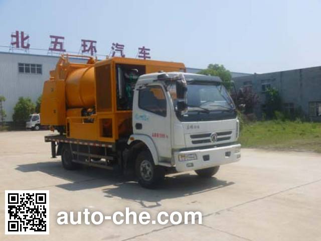 Бетононасос на базе грузового автомобиля Huatong HCQ5120THBEQ5