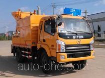 Бетононасос на базе грузового автомобиля Pengxiang Sintoon PXT5120THB